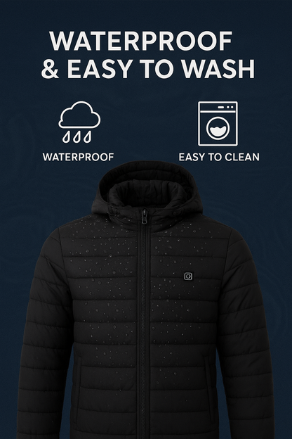 USB Heated Winter Jacket (100% Animal-Free Materials)