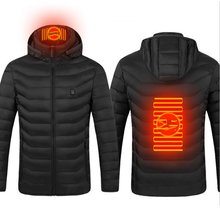 Electric Heated Winter Jacket – USB Rechargeable Thermal Coat