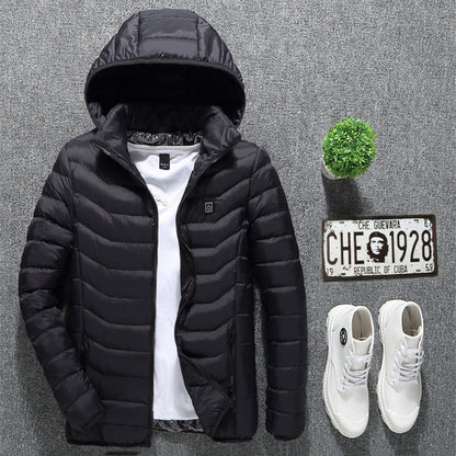 Electric Heated Winter Jacket – USB Rechargeable Thermal Coat