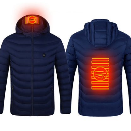 Electric Heated Winter Jacket – USB Rechargeable Thermal Coat