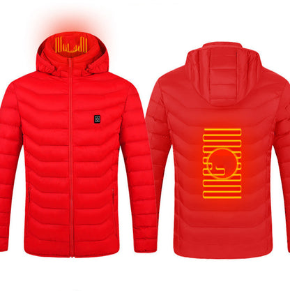 Electric Heated Winter Jacket – USB Rechargeable Thermal Coat